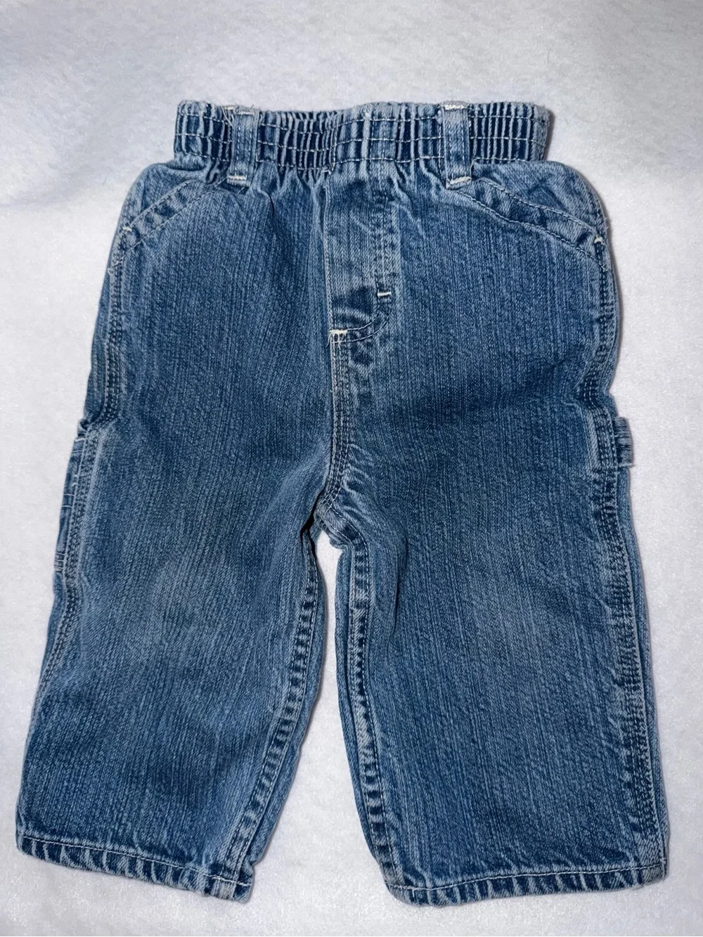 y2k OshKosh B'gosh Blue Denim Cargo Kids Bottoms